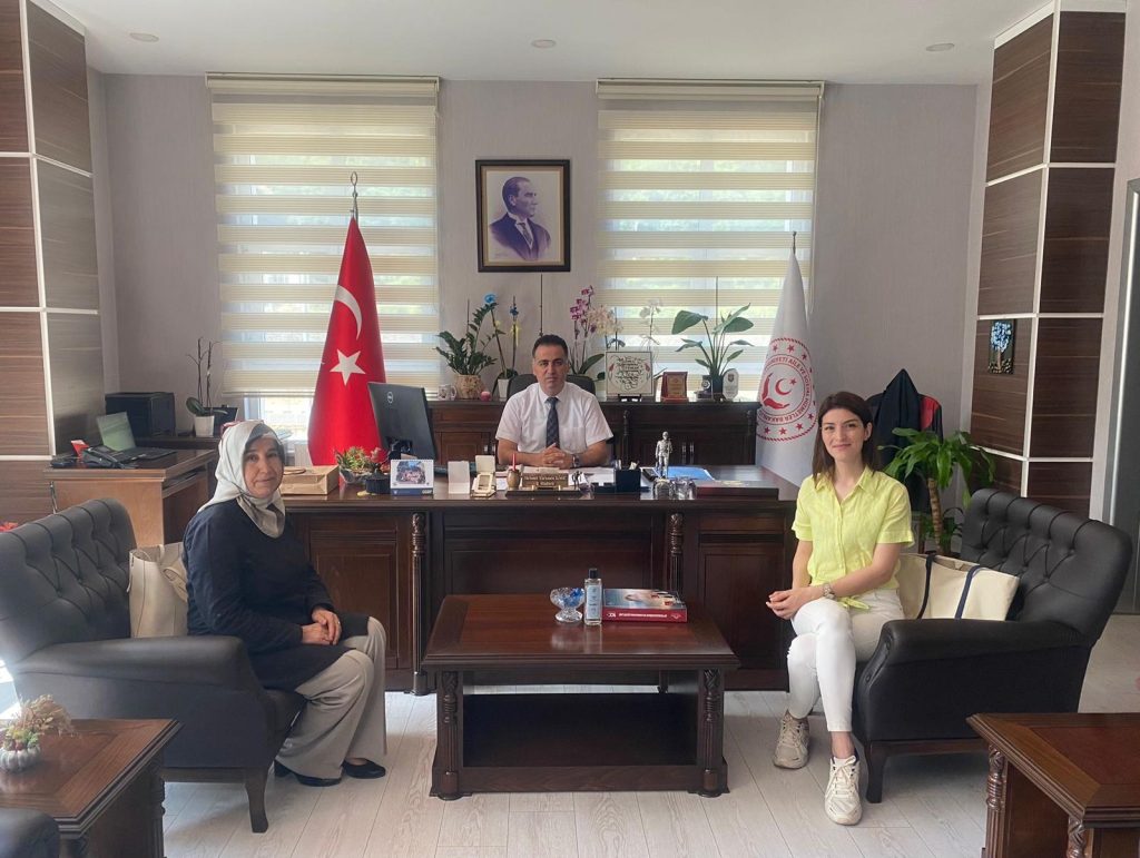 psikologlar Derneğinin Zonguldak Aile Ve Sosyal Hizmet İl Müüdürü Ziyareti