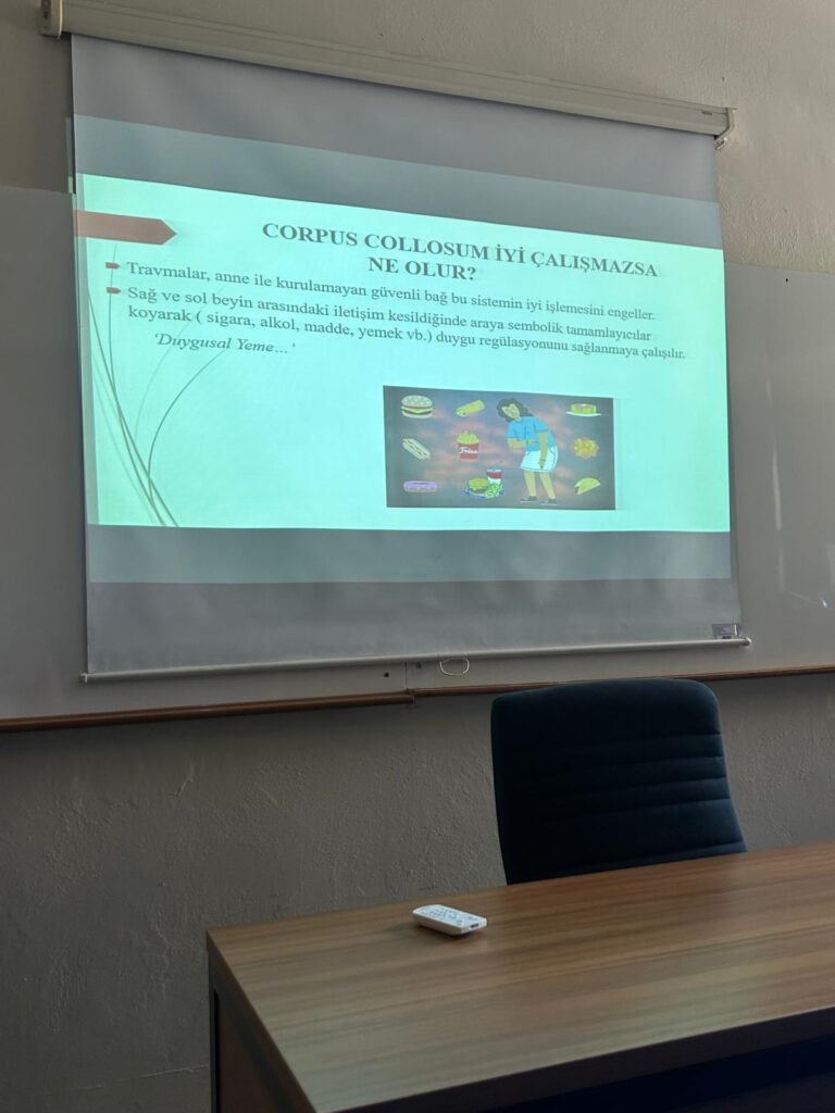 ZBEÜ iletişim fakültesi Bağımlılık seminer